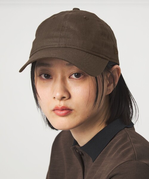 NEW ERA（ニューエラ）の「【別注】＜NEW ERA＞920 コットン麻 キャップ（キャップ・レディース・ダークブラウン/ブラック/オフホワイト/ベージュ・FREE）」の13枚目の写真
