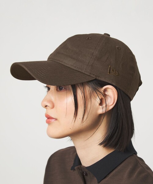 NEW ERA（ニューエラ）の「【別注】＜NEW ERA＞920 コットン麻 キャップ（キャップ・レディース・ダークブラウン/ブラック/オフホワイト/ベージュ・FREE）」の14枚目の写真