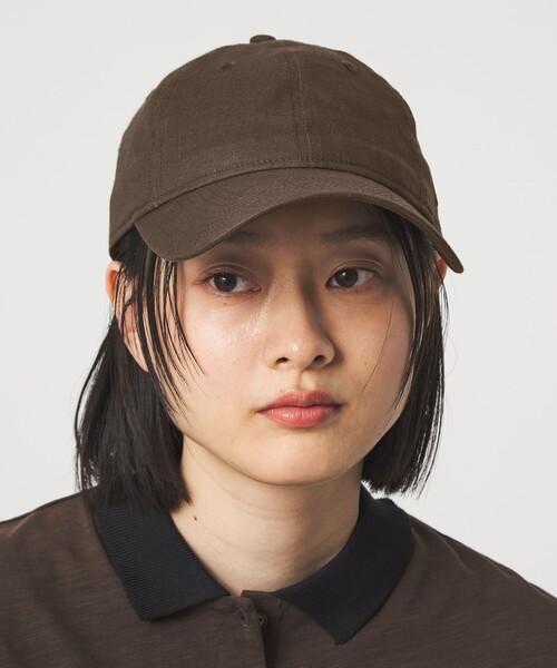 NEW ERA（ニューエラ）の「【別注】＜NEW ERA＞920 コットン麻 キャップ（キャップ・レディース・ダークブラウン/ブラック/オフホワイト/ベージュ・FREE）」の15枚目の写真