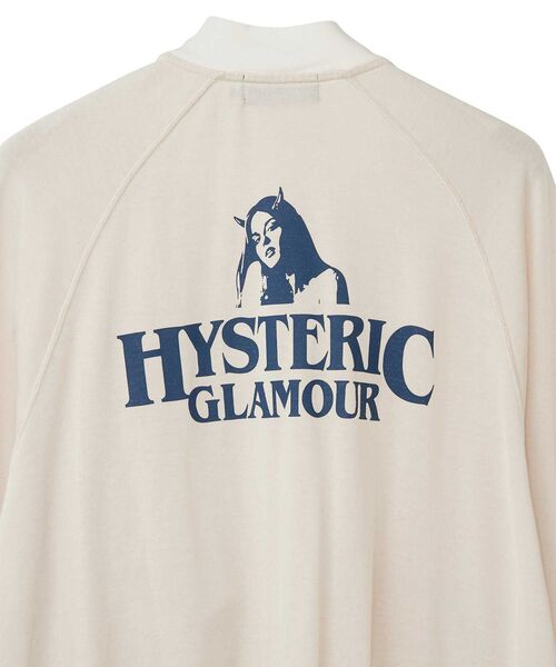 HYSTERIC GLAMOUR（ヒステリックグラマー）の「SATANIC WOMAN ジャンパー（その他アウター・メンズ・ブラック/ホワイト/ネイビー・X-LARGE/LARGE/MEDIUM/SMALL）」の6枚目の写真