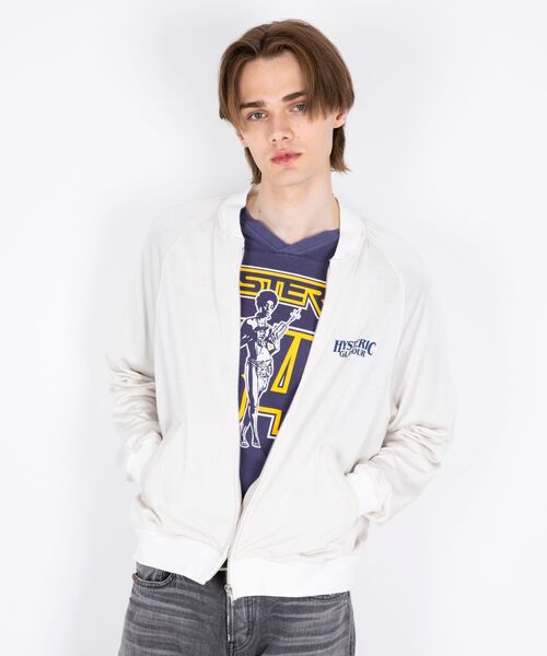 HYSTERIC GLAMOUR（ヒステリックグラマー）の「SATANIC WOMAN ジャンパー（その他アウター・メンズ・ブラック/ホワイト/ネイビー・X-LARGE/LARGE/MEDIUM/SMALL）」の7枚目の写真