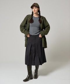 TOGA PULLA/トーガプルラ】Wool check skirt/ウールチェックスカート