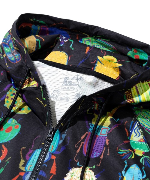 go slow caravan（ゴースローキャラバン）の「ドットテック ニット ZIP フーディー（パーカー・メンズ・その他1/パープル系その他・X-LARGE/LARGE/MEDIUM）」の3枚目の写真