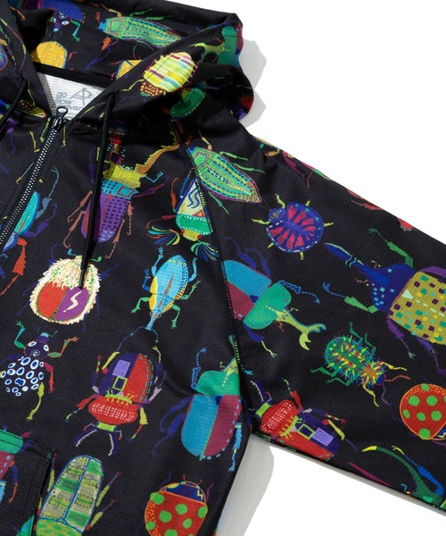 go slow caravan（ゴースローキャラバン）の「ドットテック ニット ZIP フーディー（パーカー・メンズ・その他1/パープル系その他・X-LARGE/LARGE/MEDIUM）」の4枚目の写真