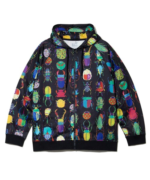 go slow caravan（ゴースローキャラバン）の「ドットテック ニット ZIP フーディー（パーカー・メンズ・その他1/パープル系その他・X-LARGE/LARGE/MEDIUM）」の8枚目の写真