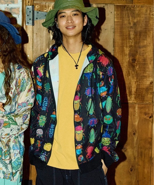 go slow caravan（ゴースローキャラバン）の「ドットテック ニット ZIP フーディー（パーカー・メンズ・その他1/パープル系その他・X-LARGE/LARGE/MEDIUM）」の14枚目の写真