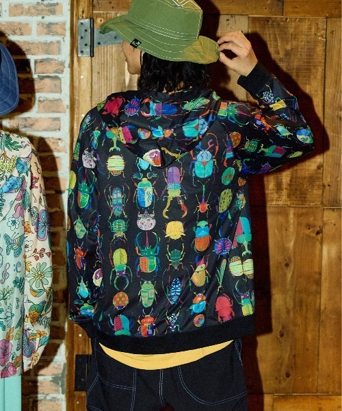 go slow caravan（ゴースローキャラバン）の「ドットテック ニット ZIP フーディー（パーカー・メンズ・その他1/パープル系その他・X-LARGE/LARGE/MEDIUM）」の15枚目の写真