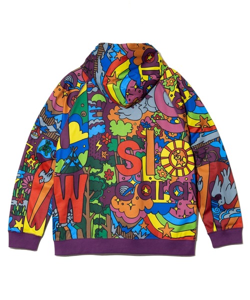 go slow caravan（ゴースローキャラバン）の「ドットテック ニット ZIP フーディー（パーカー・メンズ・その他1/パープル系その他・X-LARGE/LARGE/MEDIUM）」の17枚目の写真