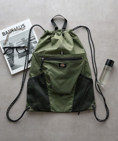 Dickies(ディッキーズ)の「【Dickies】ディッキーズ ATHLETIC KNAPSACK GRID/アスレチック ナップサック グリッド(バックパック/リュック・メンズ・グレー/ホワイト/カーキ/ブラック・FREE)」の20枚目の写真