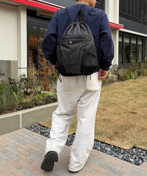 Dickies(ディッキーズ)の「【Dickies】ディッキーズ ATHLETIC KNAPSACK GRID/アスレチック ナップサック グリッド(バックパック/リュック・メンズ・グレー/ホワイト/カーキ/ブラック・FREE)」の12枚目の写真