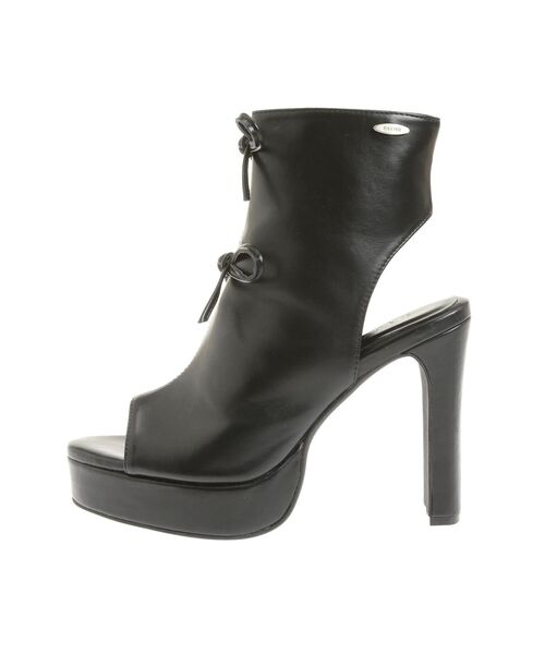 EATME(イートミー)の「ダブルリボンブーツサンダル(サンダル・レディース・ブラック/アイボリー・LARGE/MEDIUM/SMALL)」の14枚目の写真