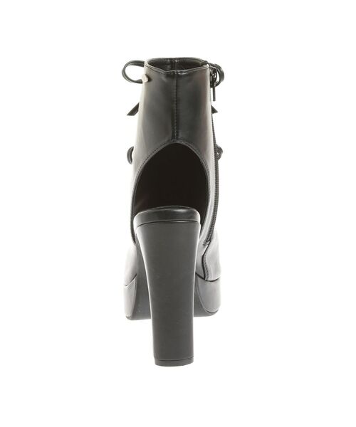 EATME(イートミー)の「ダブルリボンブーツサンダル(サンダル・レディース・ブラック/アイボリー・LARGE/MEDIUM/SMALL)」の3枚目の写真