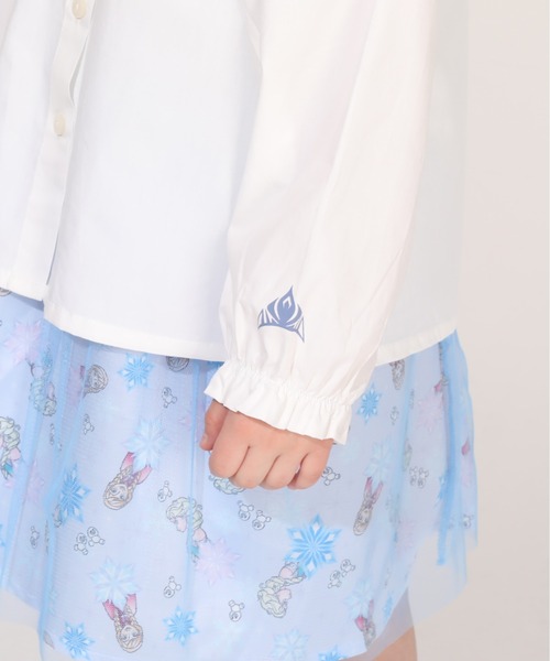 Disney(ディズニー)の「ディズニー プリンセス / レース襟ブラウス 1544K(シャツ/ブラウス・キッズ・ホワイト/オフホワイト・100cm/110cm/120cm/130cm)」の12枚目の写真