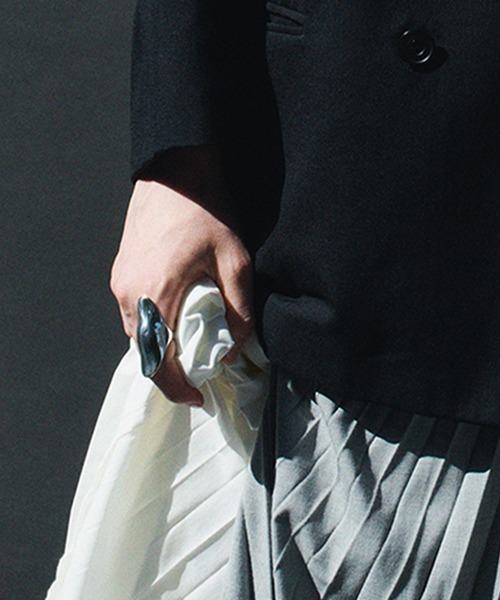 quip queint(クイップクエイント)の「【quip queint】envelop ring/インヴェロップ リング QU259(リング・レディース・シルバー・15 /13/11/9)」の3枚目の写真