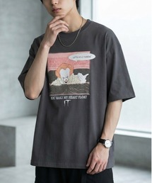ALWAYS GOOD TIME（オルウェイズグッドタイム）の「【ＩＴ/イット】ＵＳＤ加工"ペニーワイズ"プリント半袖Ｔシャツ/Movie Tee/ユニセックス（Tシャツ/カットソー）」
