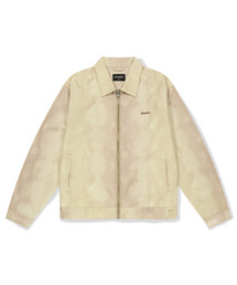 WKNDRS（ウィーキャンドース）の「PYTHON-PRINT COATED JACKET (BEIGE)（ナイロンジャケット）」