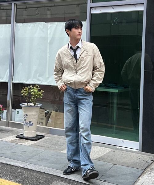 SECONDMONO（セカンドモノローグ）の「Coated Nylon Zip Jacket [BEIGE]_SEJK034BEIGE（ブルゾン・レディース・その他・SMALL/MEDIUM/LARGE）」の16枚目の写真