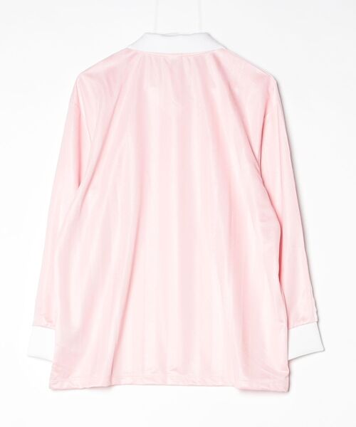 adidas（アディダス）の「サッカー 長袖 Tシャツ / ロンT / アディダスオリジナルス adidas Originals（Tシャツ/カットソー・レディース・ピンク/ブルー・MEDIUM/LARGE/X-LARGE/XX-LARGE/X-SMALL/SMALL）」の3枚目の写真