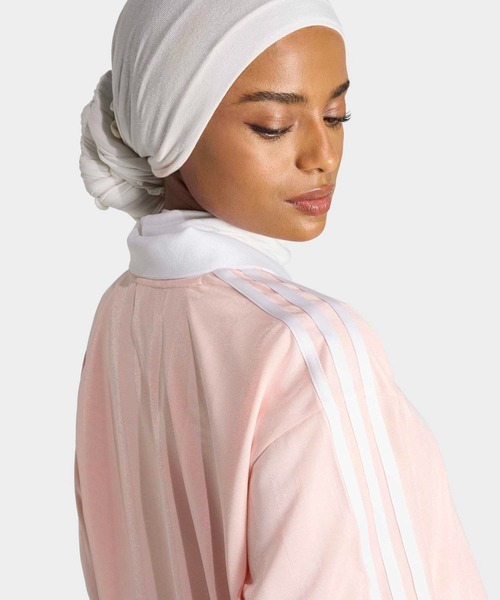 adidas（アディダス）の「サッカー 長袖 Tシャツ / ロンT / アディダスオリジナルス adidas Originals（Tシャツ/カットソー・レディース・ピンク/ブルー・MEDIUM/LARGE/X-LARGE/XX-LARGE/X-SMALL/SMALL）」の8枚目の写真