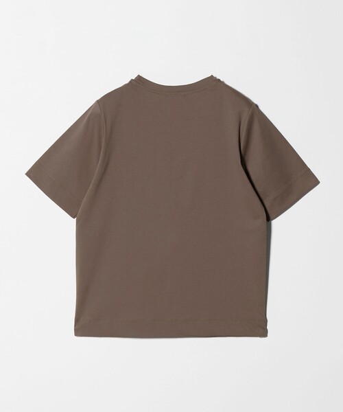 green label relaxing（グリーンレーベルリラクシング）の「スタンダード Tシャツ 制菌（Tシャツ/カットソー・レディース・ダークブラウン/ライム/ダークグレー/ベージュ/オフホワイト・38/40）」の10枚目の写真