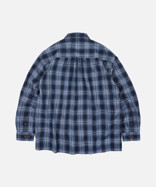 FRIZMWORKS(フリズムワークス)の「CHECK OG 107 SHIRT _ BLUE(シャツ/ブラウス・メンズ・その他・SMALL/MEDIUM/LARGE/X-LARGE)」の2枚目の写真