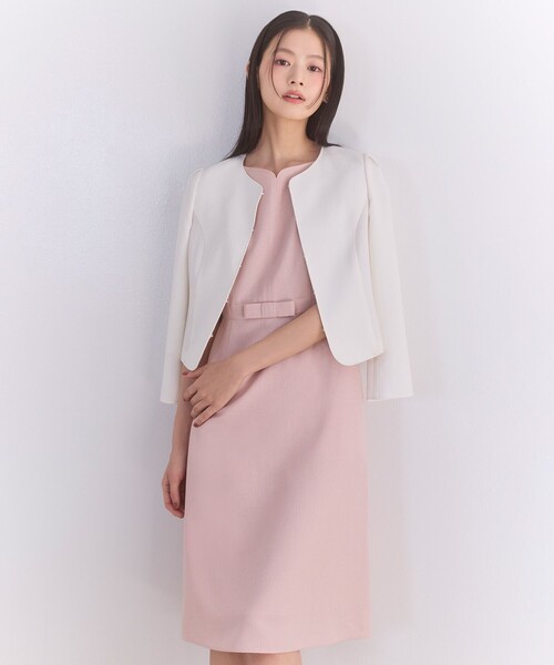 TOCCA(トッカ)の「BRIGHT BREEZE ドレス(ワンピース・レディース・ピンク系/ネイビー系・00/0/2/4/6)」の3枚目の写真