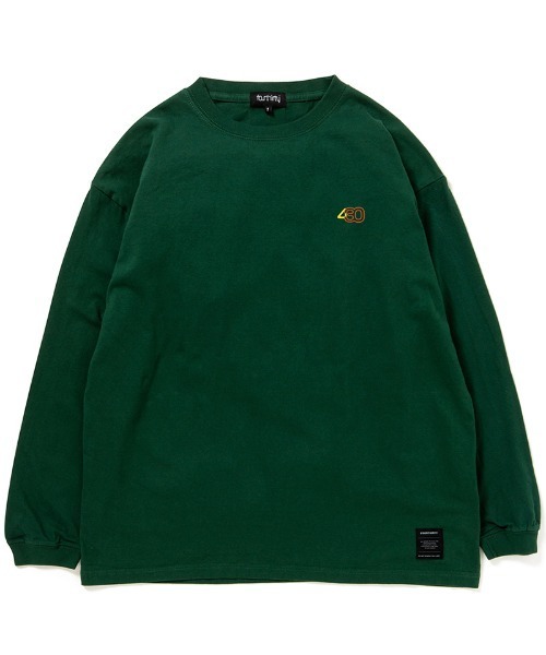 430（フォーサーティ）の「mlt5653- NF BIG LOVE FLOWER L-S TEE カットソー(26-128)（Tシャツ/カットソー・メンズ・ブラック系その他/アッシュ/サックスブルー/ブラック/ネイビー/グリーン/ホワイト・3/2/1/0）」の13枚目の写真