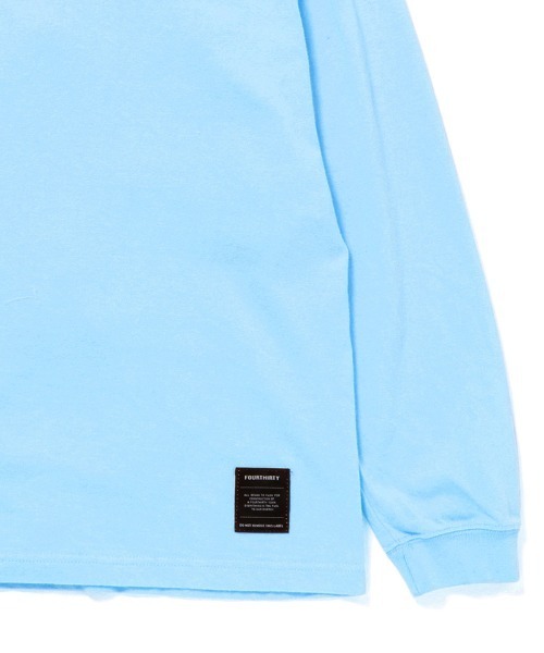 430（フォーサーティ）の「mlt5653- NF BIG LOVE FLOWER L-S TEE カットソー(26-128)（Tシャツ/カットソー・メンズ・ブラック系その他/アッシュ/サックスブルー/ブラック/ネイビー/グリーン/ホワイト・3/2/1/0）」の10枚目の写真