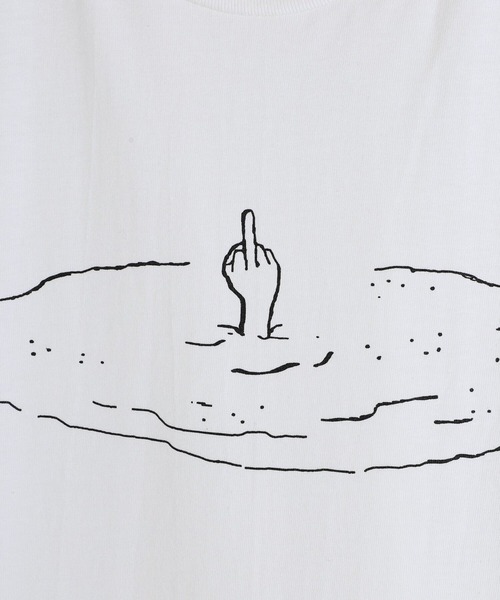 FUCKING AWESOME（ファッキングオーサム）の「FUCKING AWESOME / ファッキンオーサム：Fuck The World Short Sleeve Tee：FA-FTWSST[WAX]（Tシャツ/カットソー・メンズ・ホワイト・XL/L）」の3枚目の写真