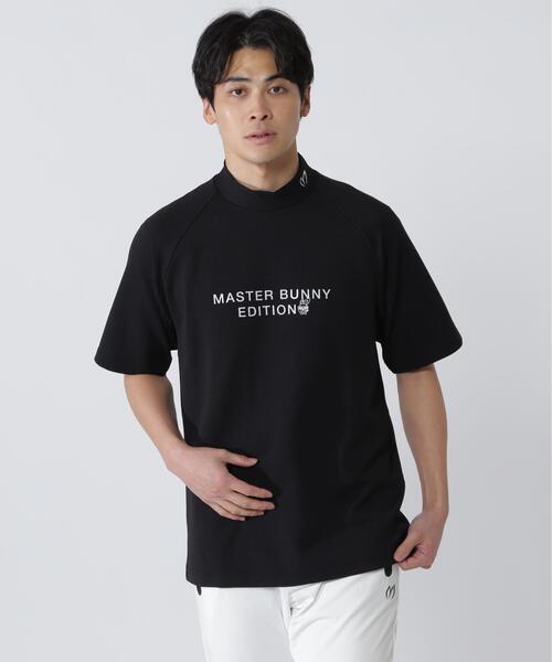 MASTER BUNNY EDITION(マスターバニーエディション)の「【SWAGGY BUNNY】ナイロンスムース半袖ハイネックカットソー(Tシャツ/カットソー・メンズ・ピンク/ブラック/ホワイト・LARGE/MEDIUM/X-LARGE)」の3枚目の写真