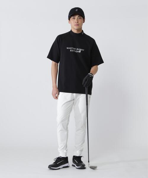 MASTER BUNNY EDITION(マスターバニーエディション)の「【SWAGGY BUNNY】ナイロンスムース半袖ハイネックカットソー(Tシャツ/カットソー・メンズ・ピンク/ブラック/ホワイト・LARGE/MEDIUM/X-LARGE)」の20枚目の写真