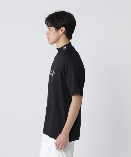 MASTER BUNNY EDITION(マスターバニーエディション)の「【SWAGGY BUNNY】ナイロンスムース半袖ハイネックカットソー(Tシャツ/カットソー・メンズ・ピンク/ブラック/ホワイト・LARGE/MEDIUM/X-LARGE)」の22枚目の写真