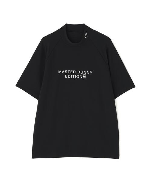 MASTER BUNNY EDITION(マスターバニーエディション)の「【SWAGGY BUNNY】ナイロンスムース半袖ハイネックカットソー(Tシャツ/カットソー・メンズ・ピンク/ブラック/ホワイト・LARGE/MEDIUM/X-LARGE)」の5枚目の写真