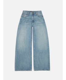 Nudie Jeans/ヌーディージーンズ Sonic Sue / ルーズフィットAラインレッグジーンズ / Blue Wave / レングス28