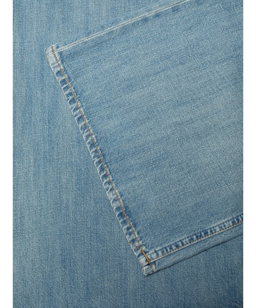 Nudie Jeans(ヌーディージーンズ)の「Nudie Jeans/ヌーディージーンズ Sonic Sue / ルーズフィットAラインレッグジーンズ / Blue Wave / レングス28(デニムパンツ・レディース・ライトインディゴブルー・25/26/27/28)」の5枚目の写真