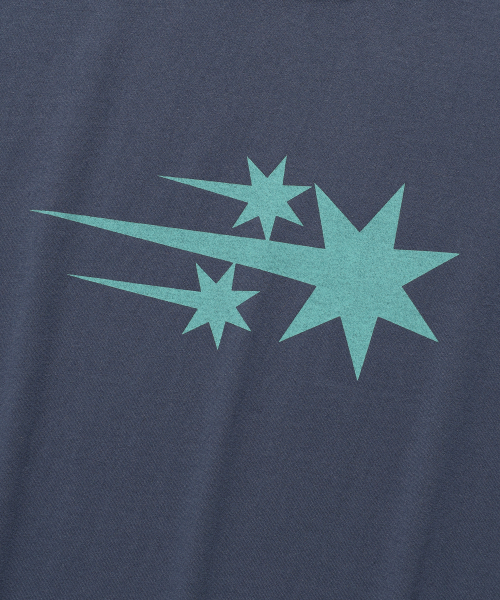 NICE GHOST CLUB(ナイスゴーストクラブ)の「3STAR BIG CROP TEE_NAVY(NG2GMFT531A)(Tシャツ/カットソー・レディース・ネイビー・F)」の5枚目の写真