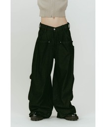 Knuth Marf（クヌースマーフ）の「cling drape denim pants(unisex)（デニムパンツ）」