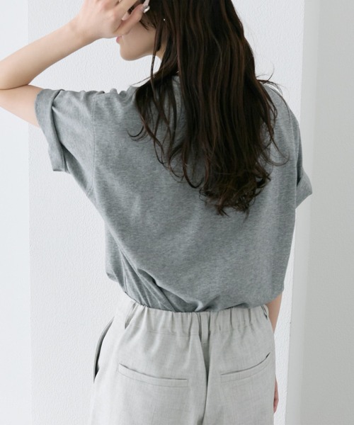 PUAL CE CIN（ピュアルセシン）の「アソートフォトプリントTシャツ（Tシャツ/カットソー・レディース・グレー/オフホワイト・FREE）」の11枚目の写真