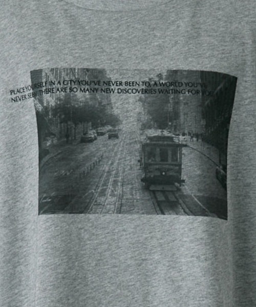 PUAL CE CIN（ピュアルセシン）の「アソートフォトプリントTシャツ（Tシャツ/カットソー・レディース・グレー/オフホワイト・FREE）」の16枚目の写真