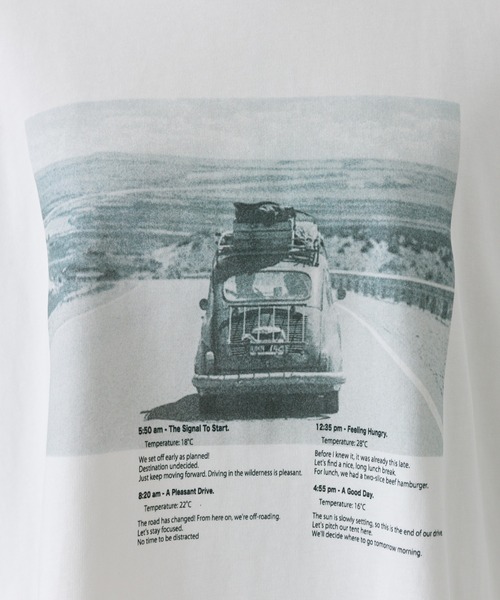 PUAL CE CIN（ピュアルセシン）の「アソートフォトプリントTシャツ（Tシャツ/カットソー・レディース・グレー/オフホワイト・FREE）」の21枚目の写真