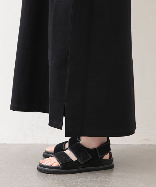 JOURNAL STANDARD LUXE（ジャーナルスタンダード　ラックス）の「《追加》デラヴェジャージー ポロワンピース（ワンピース・レディース・ブラック・MEDIUM）」の17枚目の写真