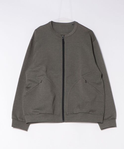 NO NEED（ノーニード）の「ストレッチジップカーデ（Tシャツ/カットソー・メンズ・グレー系その他/オリーブ・LL）」の22枚目の写真