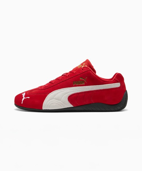 PUMA(プーマ)の「≪ 追加2≫PUMA / プーマ SPEEDCAT OG(スニーカー・レディース・ブラウン/レッド/ライトグリーン・25cm/24cm/23cm)」の2枚目の写真