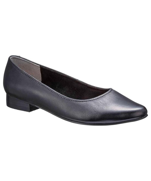 R.(REGAL FOOT COMMUNITY)(アールドット)の「アールドット S17C フラットパンプス(スリッポン・レディース・ブラック・24.5/24/23.5/23/22.5)」の2枚目の写真