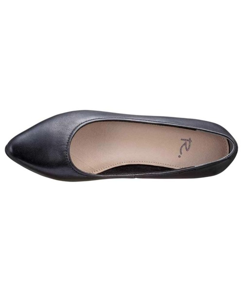 R.(REGAL FOOT COMMUNITY)(アールドット)の「アールドット S17C フラットパンプス(スリッポン・レディース・ブラック・24.5/24/23.5/23/22.5)」の3枚目の写真