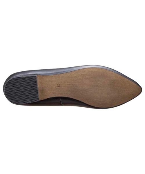 R.(REGAL FOOT COMMUNITY)(アールドット)の「アールドット S17C フラットパンプス(スリッポン・レディース・ブラック・24.5/24/23.5/23/22.5)」の5枚目の写真