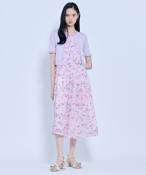 TOCCA（トッカ）の「SEA BLUE ドレス（ワンピース・レディース・ピンク系5/グレー系5・0/2/4/6）」の7枚目の写真