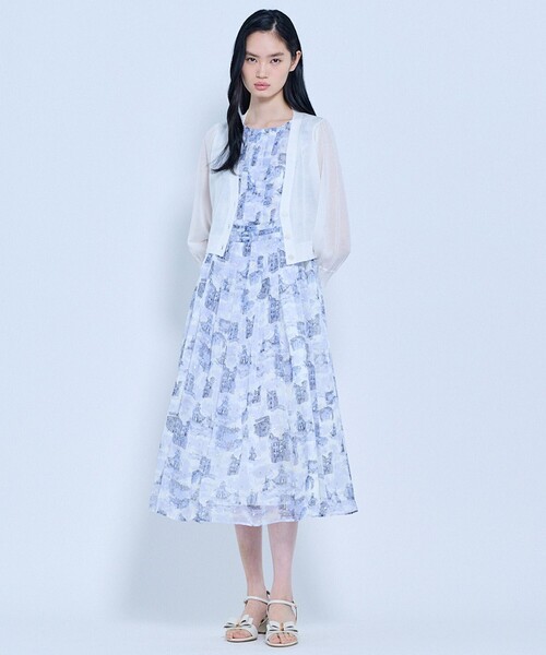 TOCCA（トッカ）の「SEA BLUE ドレス（ワンピース・レディース・ピンク系5/グレー系5・0/2/4/6）」の9枚目の写真