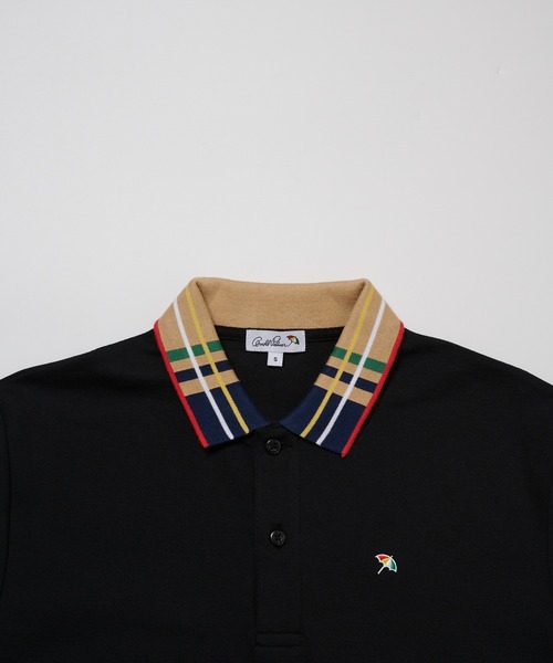 Arnold Palmer（アーノルドパーマー）の「シェア パーマーチェックリブ ドッキングポロシャツ（ポロシャツ・レディース・ネイビー/グリーン/ホワイト/ブラック・M/S/XS/LL/L）」の22枚目の写真