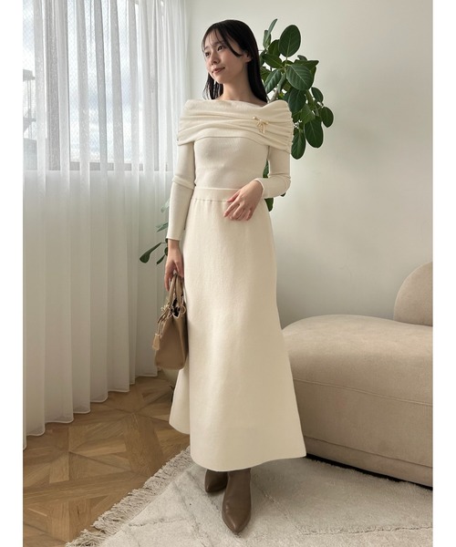 クロシェニット snidel セットアップ ニット 中古・古着通販 Snidel